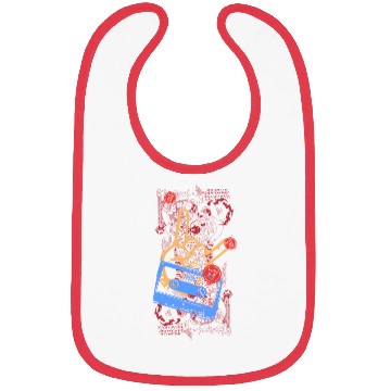 Discover devil horns hand Bibs