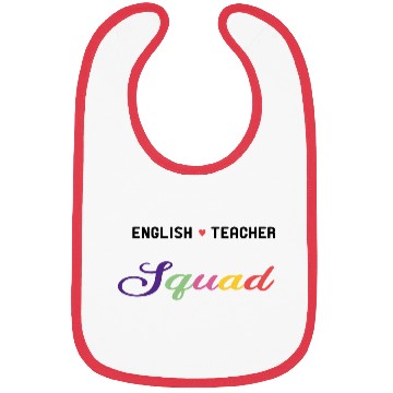 Discover English Teacher Funny Bibs
