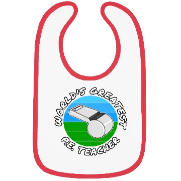 Discover World s Greatest P E Teacher Physical Education Bibs