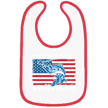 Discover Professional Master Baiter Us American Flag Bass Bibs