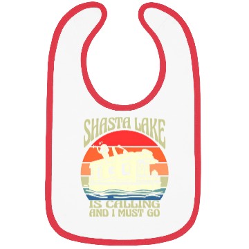 Discover Shasta Lake Is Calling California Vacation Bibs