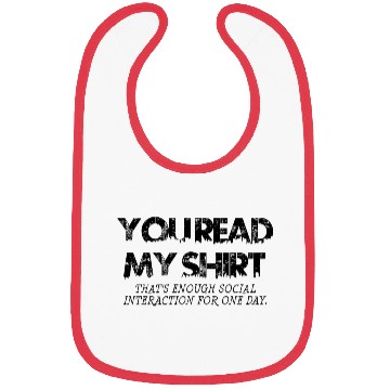 Discover Social Interaction Graphic Novelty Sarcastic Bibs