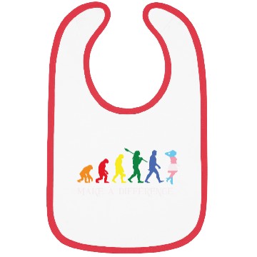 Discover Gay Pride LGBT Human Evolution Gay Bibs