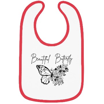 Discover Beautiful butterfly - Nature Bibs