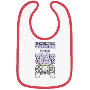 Discover Valentine s Day Video Game Lover Bibs
