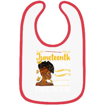 Discover July 4Th Juneteenth Because My Ancestors Black Wo Bibs