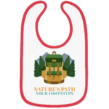 Discover Nature's Path Your Footsteps Hiking Bibs