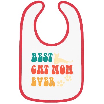 Discover Best Cat Mom Ever Mothers Day - Cat For Bibs