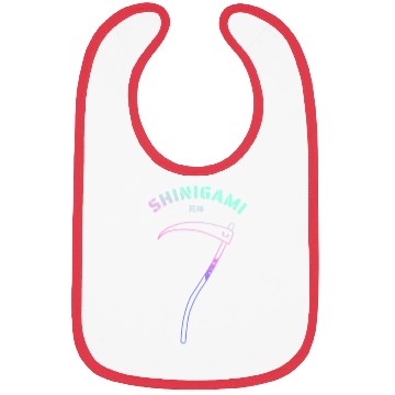 Discover Shinigami scythe - god of death Bibs