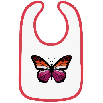 Discover Lesbian Monarch Butterfly Sticker Bibs