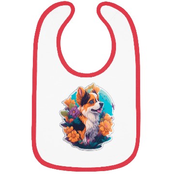 Discover dog lover - Happiness is a warm puppy Bibs