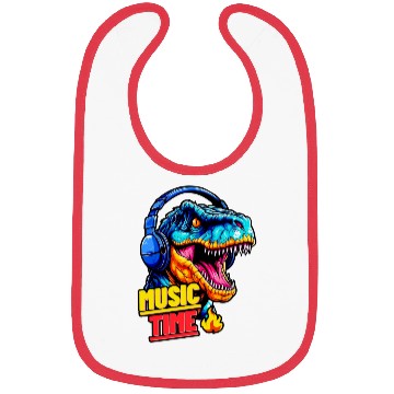 Discover music time Bibs