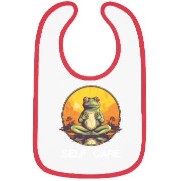 Discover Yoga Meditation Meditate and Elevate Self Care Bibs