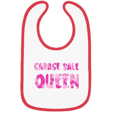 Discover Garage Sale Queen pink camo Bibs
