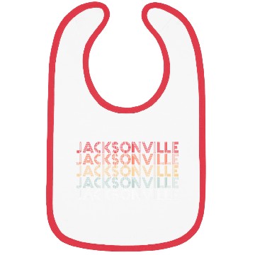 Discover Jacksonville Florida Rainbow City Bibs