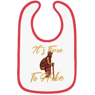 Discover It's Time to Hike Backpacking Outdoor Wander Bibs