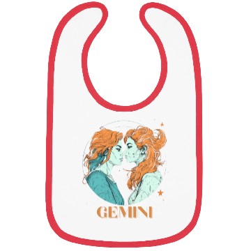 Discover Lesbian Gemini zodiac sign gay girls horoscope Bibs