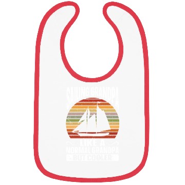 Discover Sailing Gift Sailboat Boating Captain Best Sailor Bibs