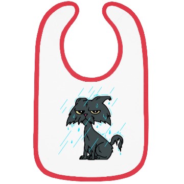 Discover Raining Wet Ca – Raining Bad Day Cat Bibs