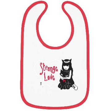 Discover Emily The Strange Strange Love Bibs