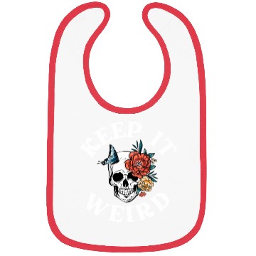 Discover Keep It Weird Morbid Bibs