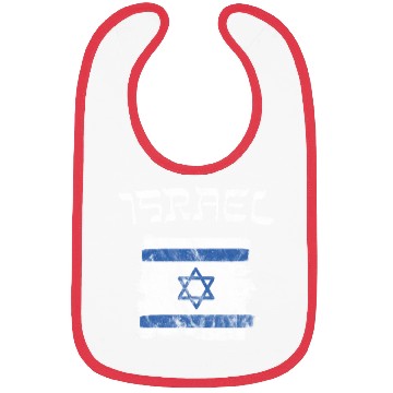 Discover Israel Flag Bibs