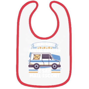 Discover Postal Worker Mail Lady Mail Carrier Postal Bibs