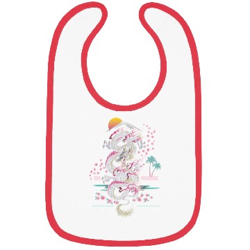 Discover Japanese Tokyo Dragon Asian Inred 80Â€™S Style Bibs