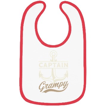 Discover Boating Cruise Vacation Captain Grampy Bibs