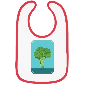 Discover I love broccoli Bibs