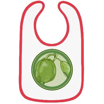 Discover Green Bell Pepper Bibs