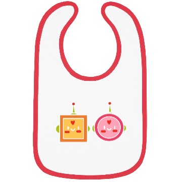 Discover Kawaii Robot Japanese Gift Bibs
