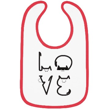 Discover Love For Cat Lover Meow Bibs