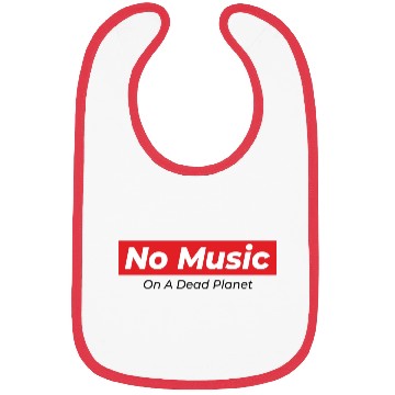 Discover No Music On A Dead Planet Bibs