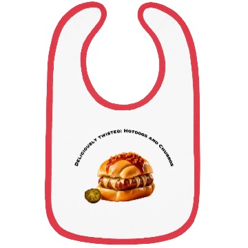 Discover Hotdog bun with churros Bibs design