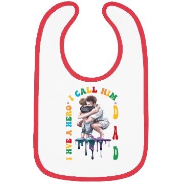 Discover I Have A Hero I Call Him Dad Bibs
