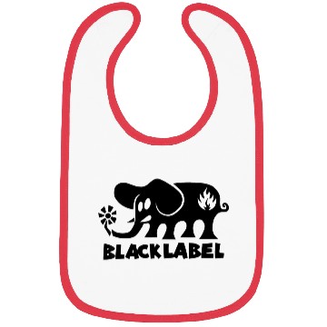 Discover ateboards Blac Labels Elephant Bibs