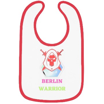 Discover Red Minimalist Berlin Warrior Bibs