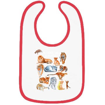 Discover Cats And Kittens Tiger Lion Leopard Felines Bibs