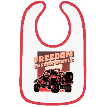 Discover Freedom on four wheels Bibs