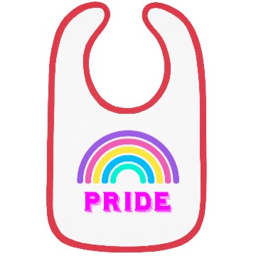 Discover Prideful Rainbow Celebrating Pride Month Bibs