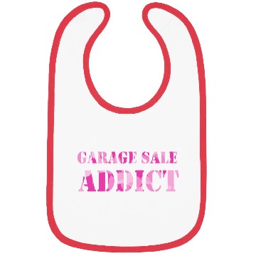 Discover Garage Sale Addict pink camo Bibs