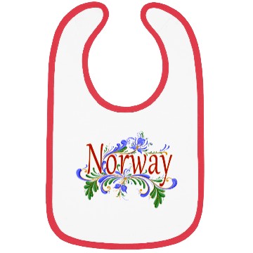 Discover Norwegian Rosemaling Norway Folk Bibs