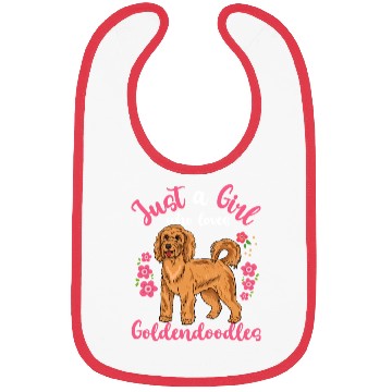 Discover Goldendoodle Dog Lover Bibs