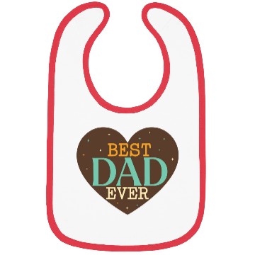 Discover best dad ever Bibs