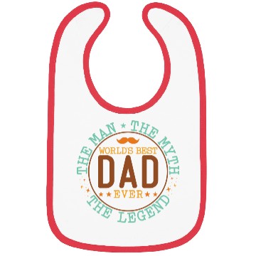 Discover best dad ever Bibs