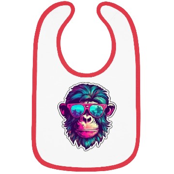 Discover Miami Sunglass Monkey - Embrace the Sun Bibs