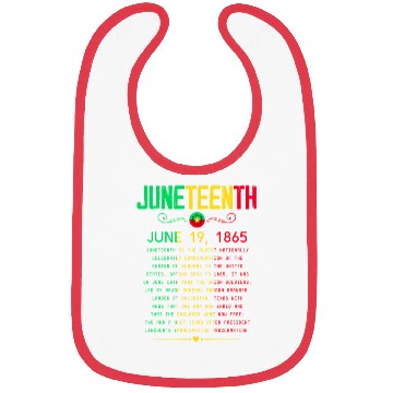 Discover Juneteenth 1865 Juneteenth African American June 1 Bibs