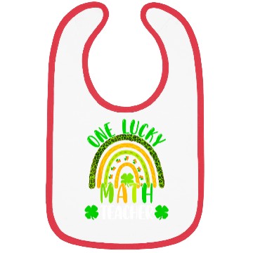 Discover One Lucky Math Rainbow Teacher St Patricks Day Rai Bibs
