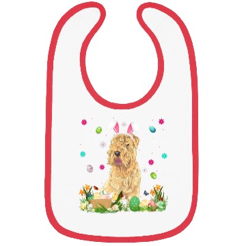 Discover Easter Egg Wheaten Dog Easter Sunday Bibs